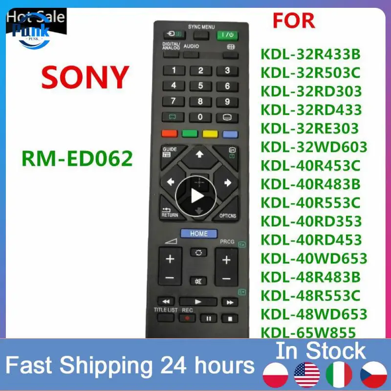 Новинка, пульт дистанционного управления для Sony RM ED062, ЖК-Телевизор, телефон, телефон