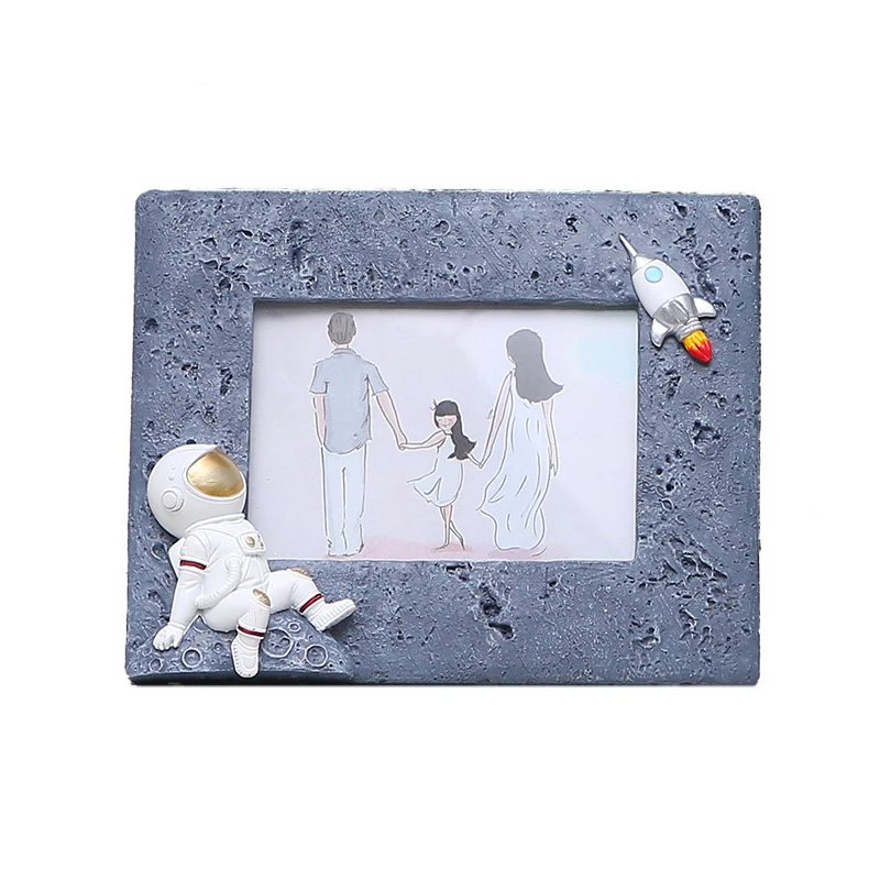 Настенная фоторамка астронавт из смолы для космоавта космический корабль