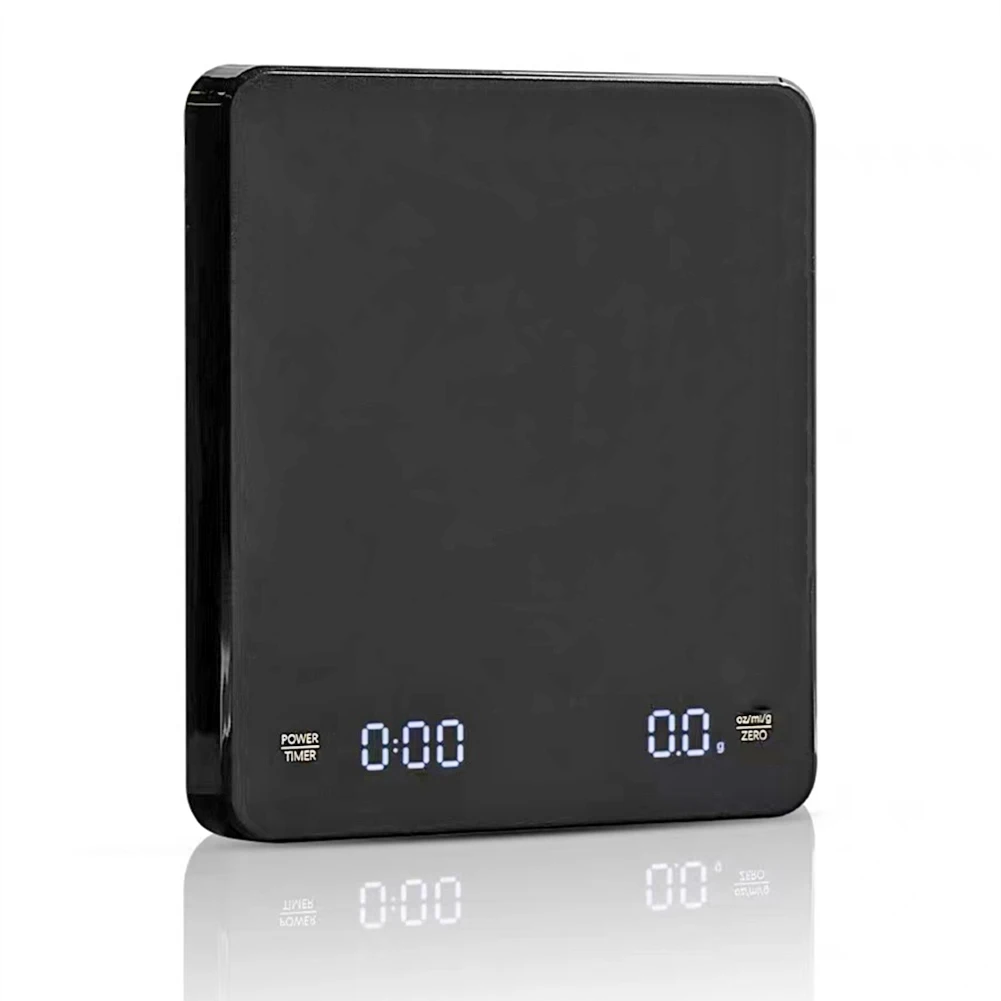 

3kg/0.1g Smart Drip Coffee Scales USB Timing Digital Electronic Scales LED Display Digital Scale for Kitchen Accessories