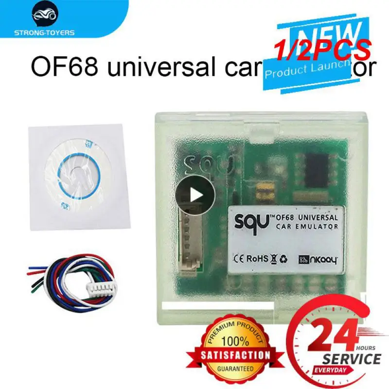 

1/2PCS OF68 SQU OF80 SQU Universal Car Emulator MINI Parts Big Works 42 IMMO Programs 18 Seat TACHO PROGRAMS