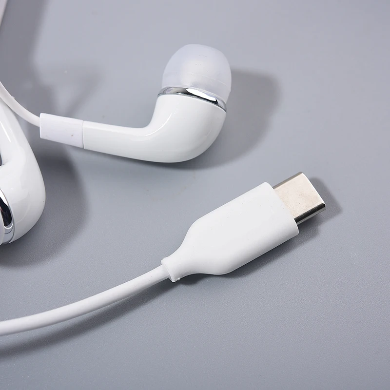 Проводные внутриканальные наушники USB Type C с микрофоном для Samsung