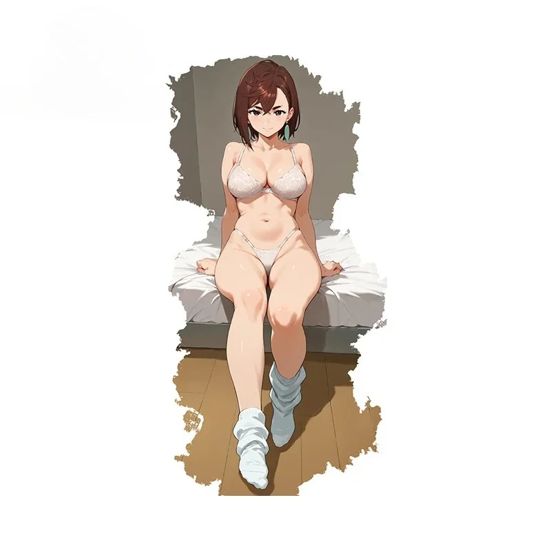 

Сексуальная японская девушка, аниме, автомобильная наклейка, мотокросс, ноутбук, багажник, гитара, виниловая наклейка, украшение, ПВХ