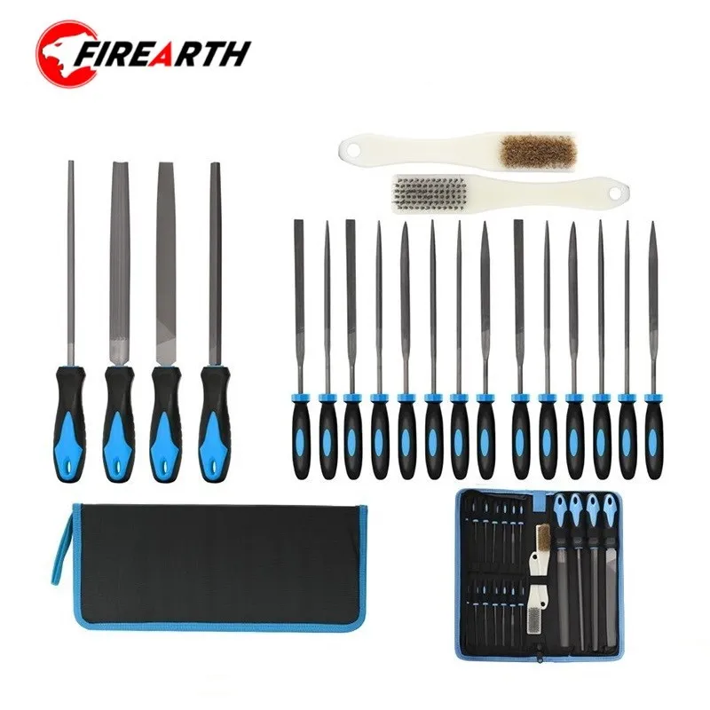 

20pcs File Tool Set Needle File RASP For Wood Metal Glass Jewelry Carving DIY Craft Tool Flat, Round, Triangle, Half Round File