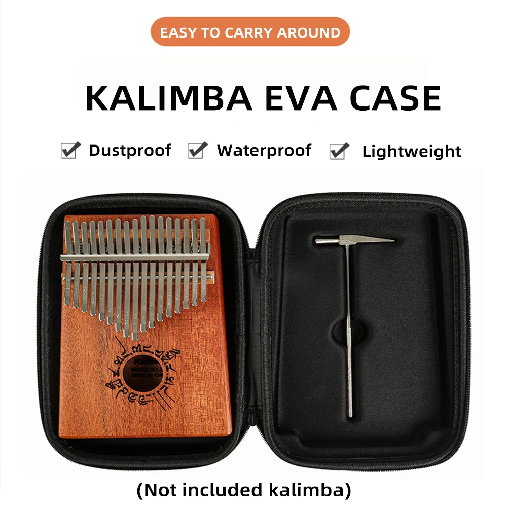 Чехол Kalimba 17/21 для ключей Calimba большой палец пианино сумка Mbira Портативный EVA