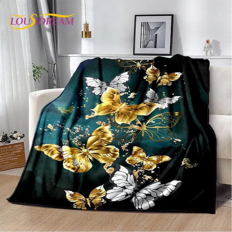 

Мягкое плюшевое одеяло с 3D рисунком из мультфильма мечты бабочки цветов, фланелевое одеяло, покрывало для гостиной, спальни, кровати, дивана, покрывало для пикника