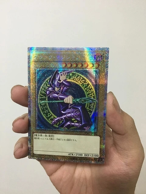 

Yu-Gi-Oh DIY 2020-EN002/2019-JPP01/2018-JPP02/ PSEC-JPP02/WJMP-JP012 Black Magician Hobby Collection Card （Not original）