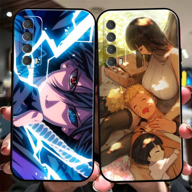 

Japan NARUTO Anime Phone Case For Huawei Honor 7A 7X 8 8X 8C 9 V9 9A 9X 9 Lite 9X Lite Silicone Cover Carcasa Funda Black Coque