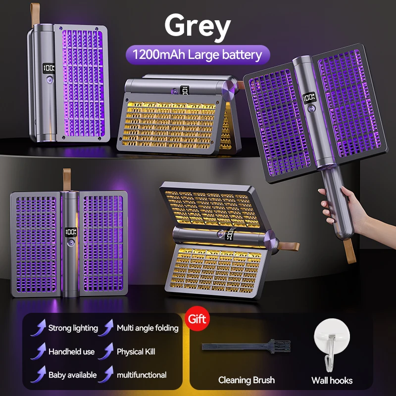 

Автоматическая лампа от комаров 4 в 1