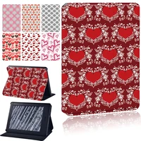 for kindle paperwhite 5 2021paperwhite 1 2 3 case leather full coverage tablet cover for kindle 10thkindle 8th dots pattern