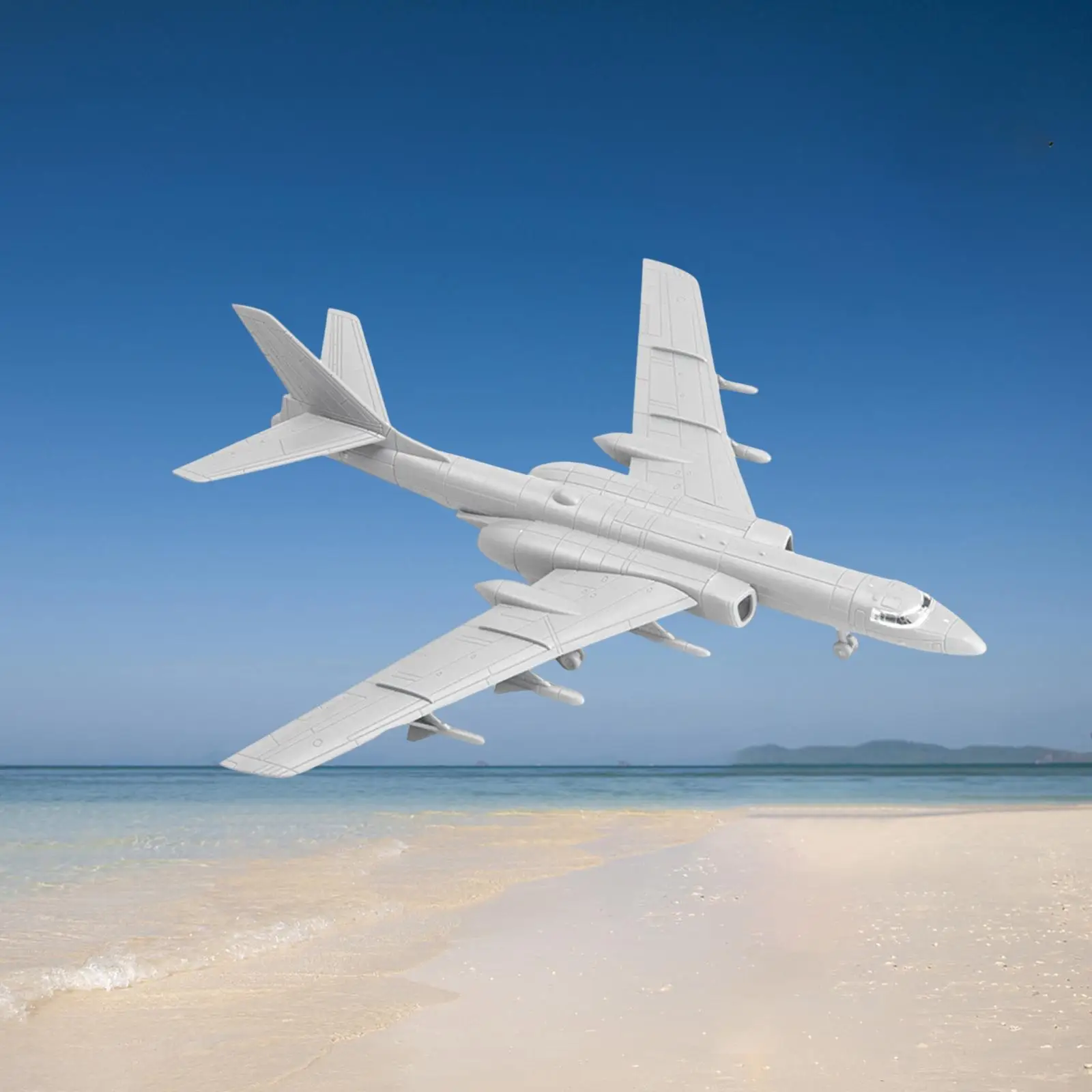 

Модель самолета-бомбардировщика масштаб 1/144, модель самолета 4D, игрушка самолета H 6K, бомбардировщик с подставкой, коллекционная Подарочная ...