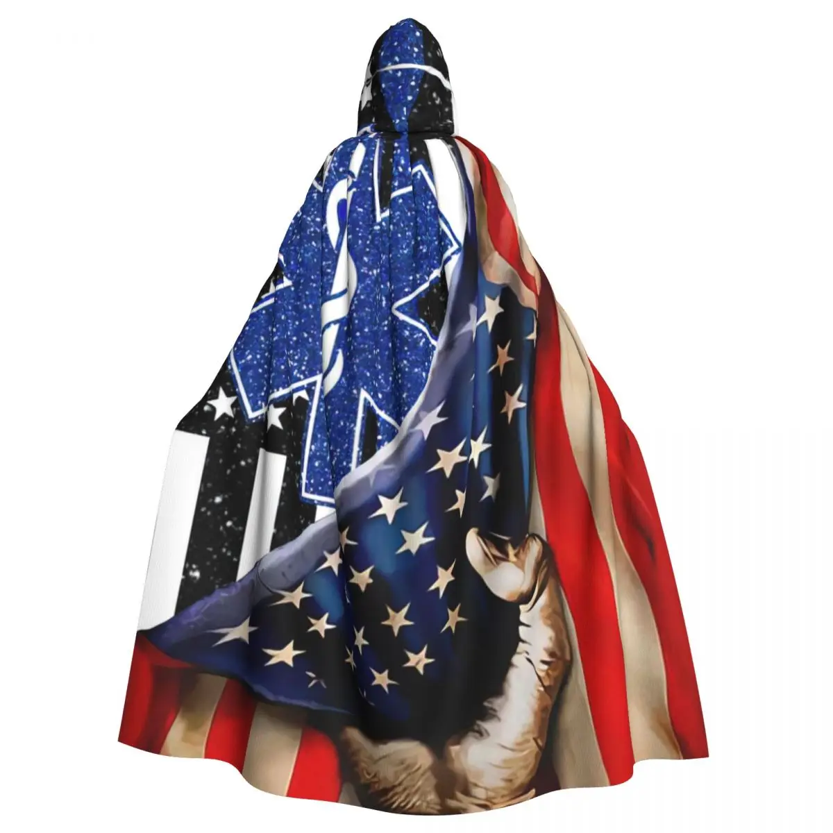

Heroes Hand Hooded Cloak Halloween Party Cosplay Woman Men Adult Long Witchcraft Robe Hood