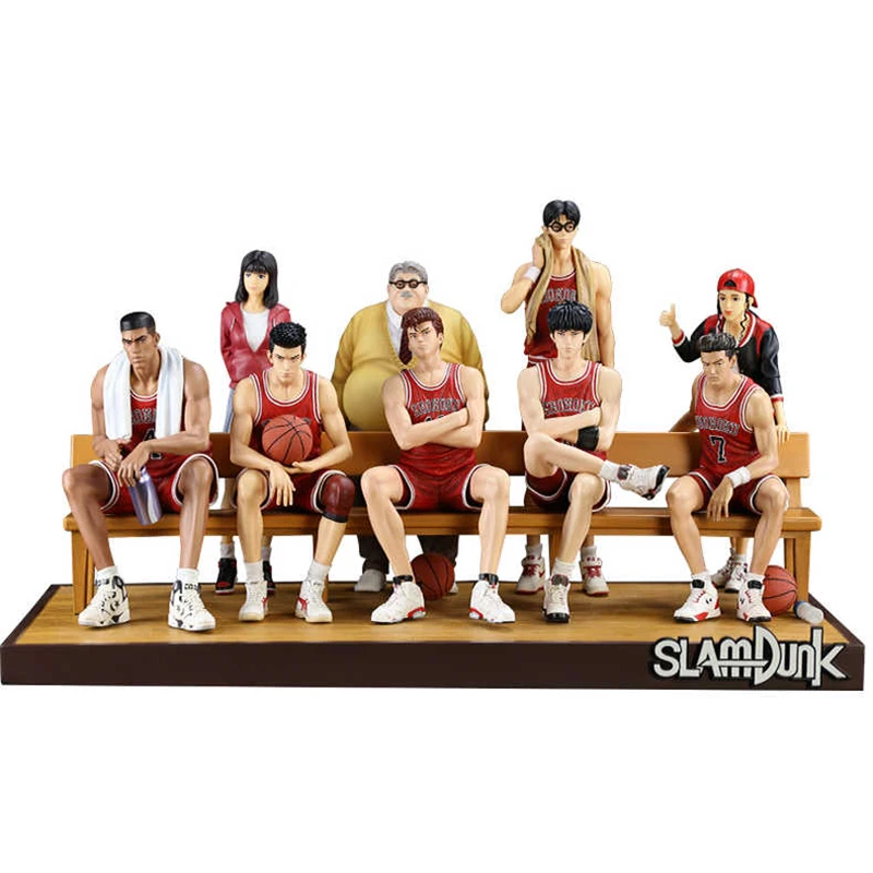 

Фигурка персонажа аниме Slam Dunk All Staff, экшн-фигурка сакураги ханамичи каэд рукава, Hisashi Mitsui, 33 см, ПВХ Коллекционная модель, игрушка в подарок