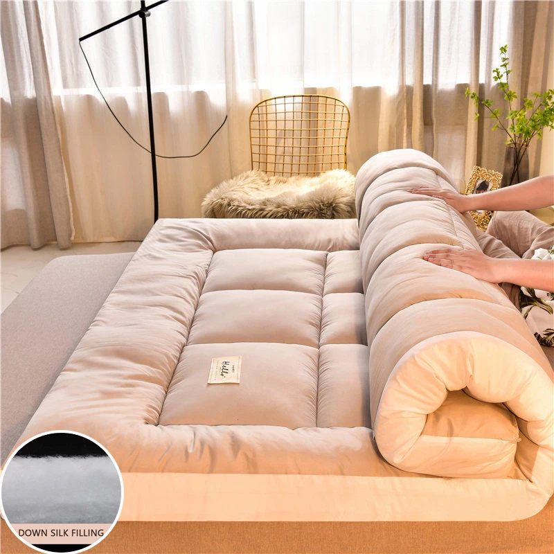 Warm and Breathable Mattress Cushion Household Thickened Super Soft Dormitory Student Mattress Tatami Floor Sleeping Mat