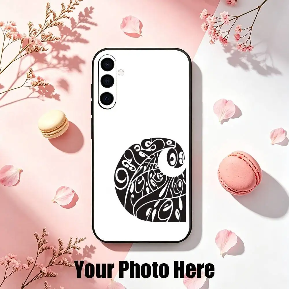 Фото Самый продаваемый чехол Carhartts V-Vintage для Samsung Galaxy A73, A72, A71, A70, A53, A52, A51, мягкий силиконовый черный чехол №5