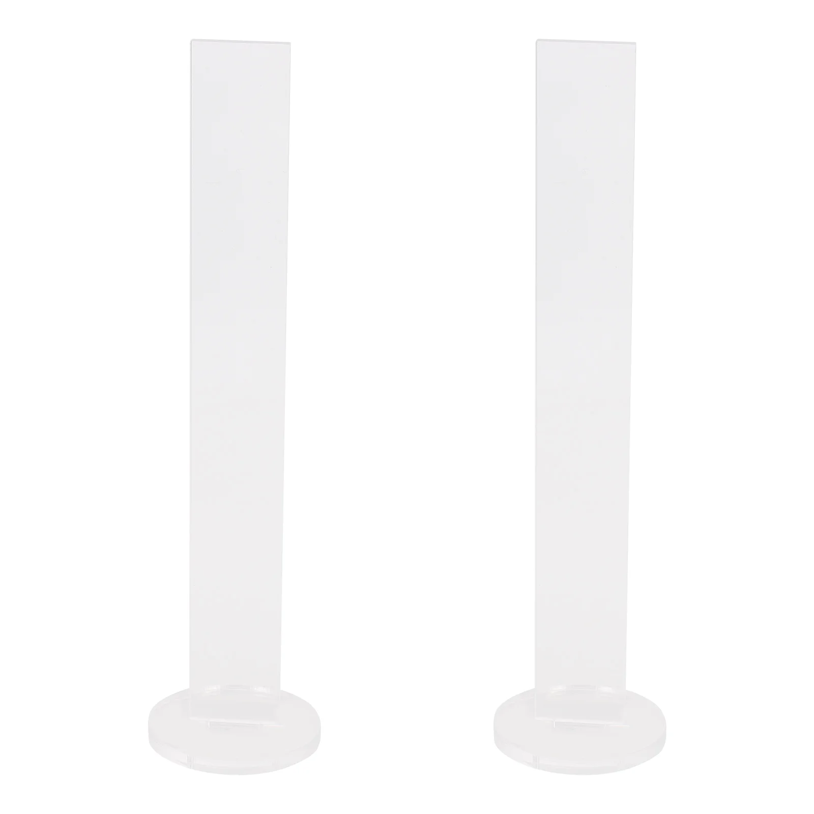 

2 Sets Clear Shelf Organizer Transparent Glue Storage Stand Tape Home Supply Acrylic Office Rack