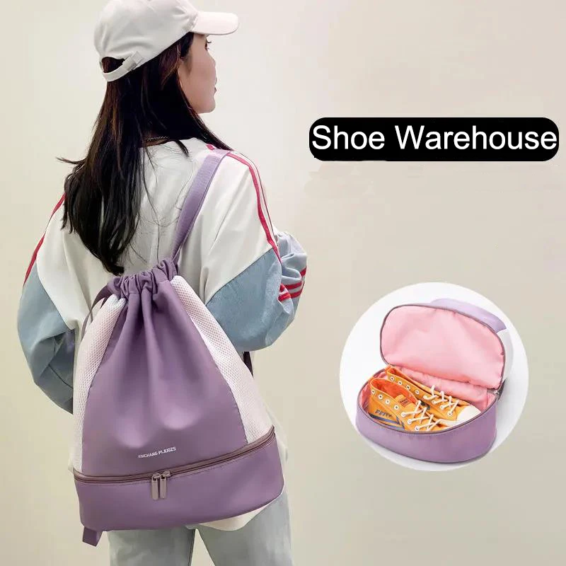 

Fashion Gym Bag Sports Backpack Large Capacity Men Women Travel Backpack Fitness Yoga Swim Waterproof Portable Training Bags