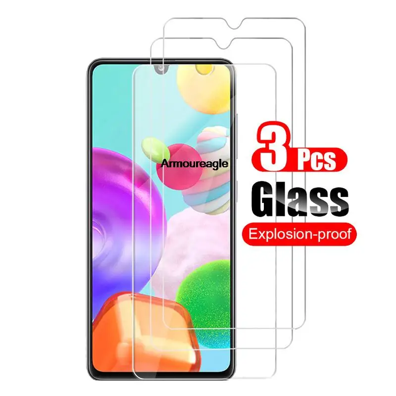 

3Pcs For Samsung Galaxy A41 Tempered Glass Screen Protector Protective Glass On For Samsung Galaxy A41 SM-A415F Toughened Film