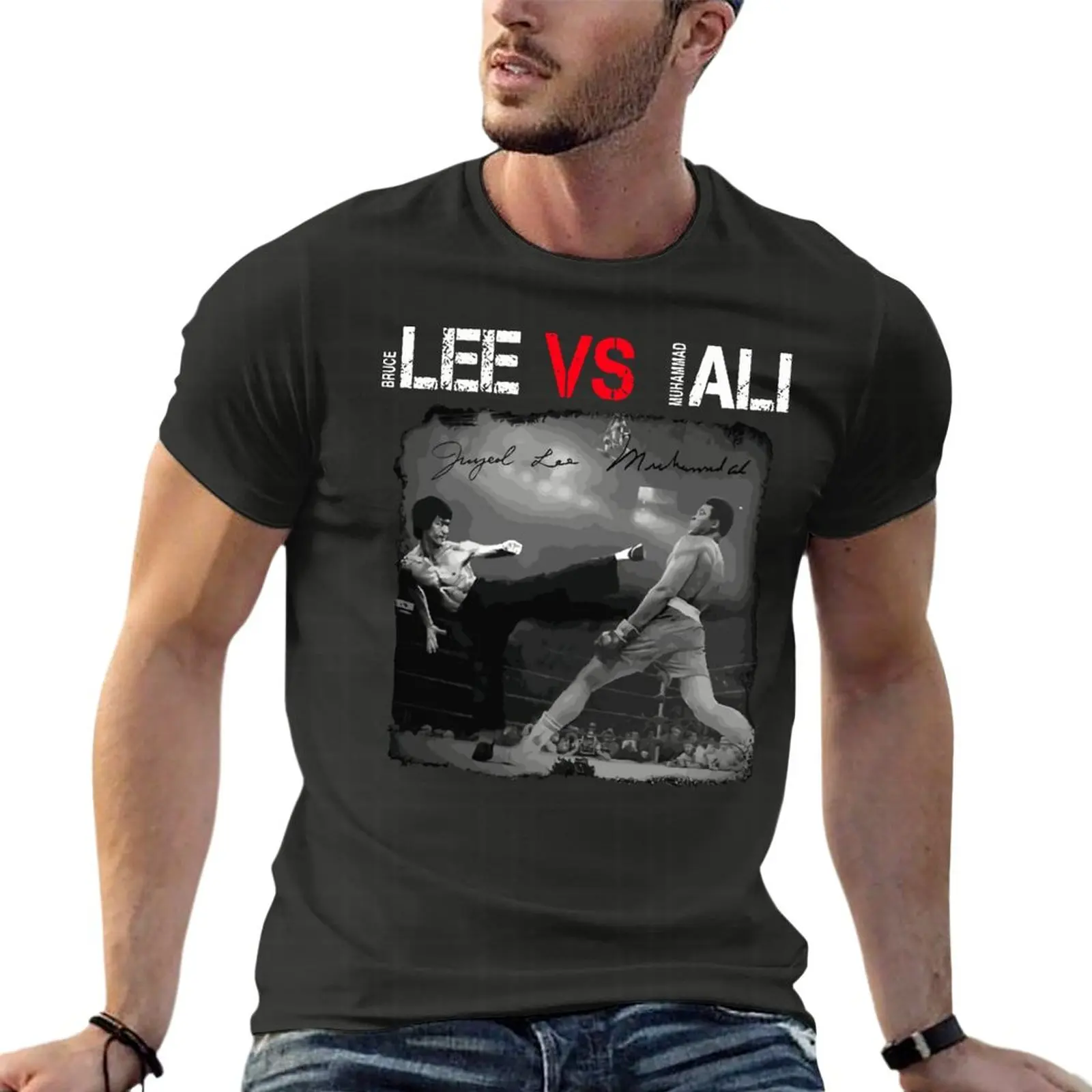 

Oversize T Shirt Funny Men'S Clothes 100% Cotton Streetwear Big Size Top Tee
