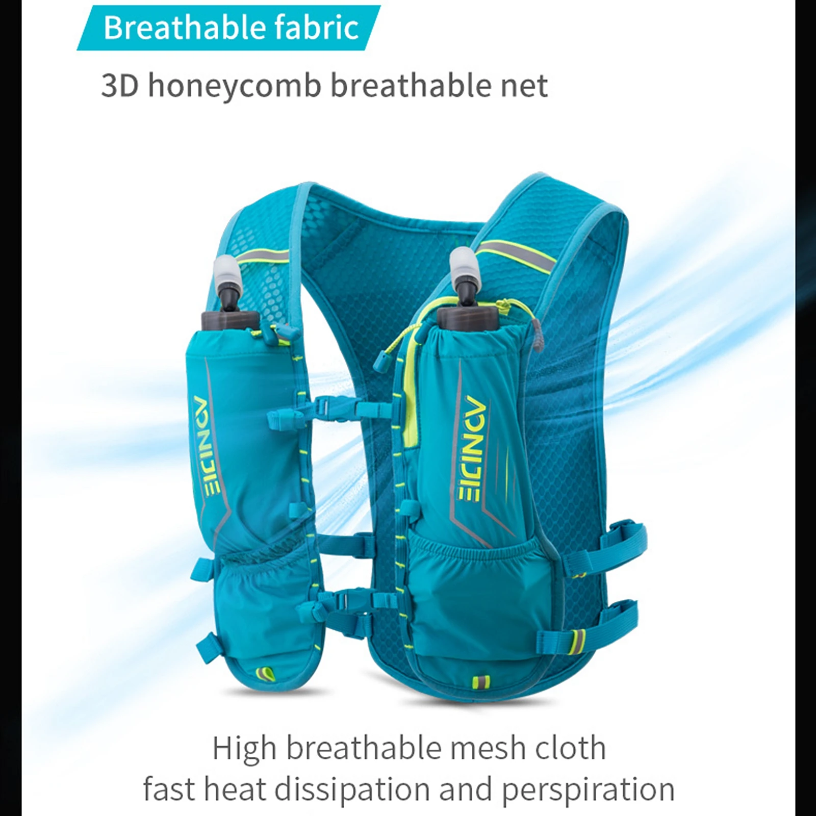Уличный спортивный рюкзак AONIJIE для пересеченной местности бега гидратации жилет