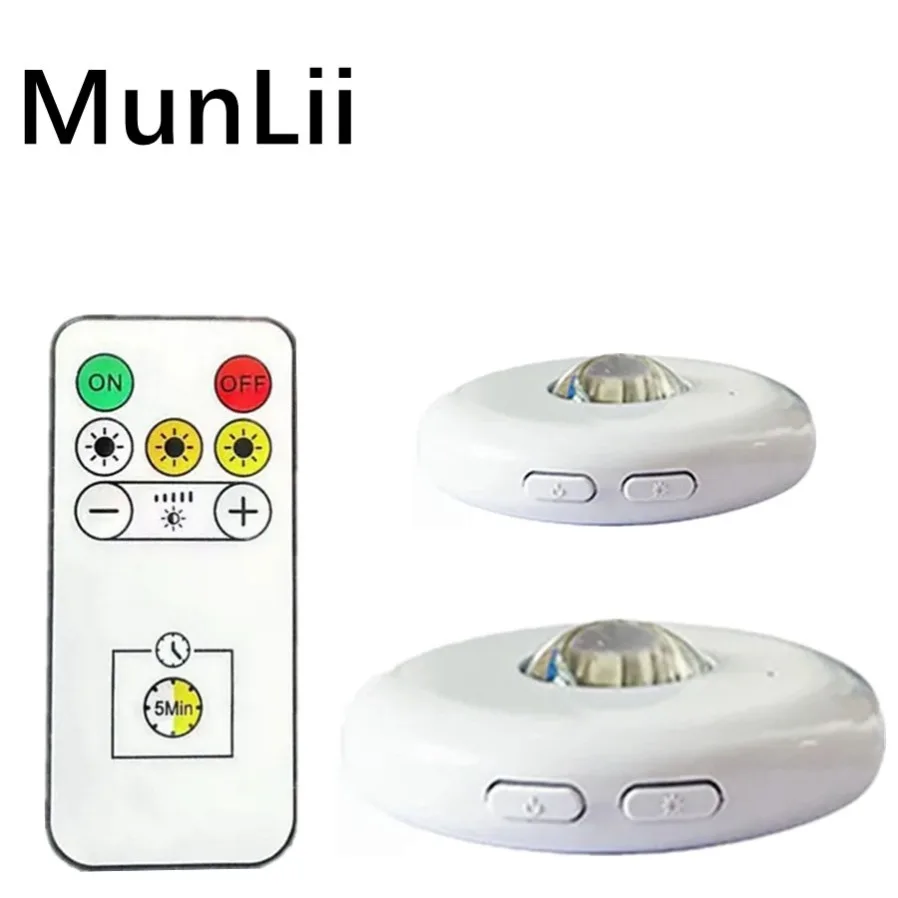 Светодиодный суперъяркая Беспроводная подсветка для шкафа с дистанционным