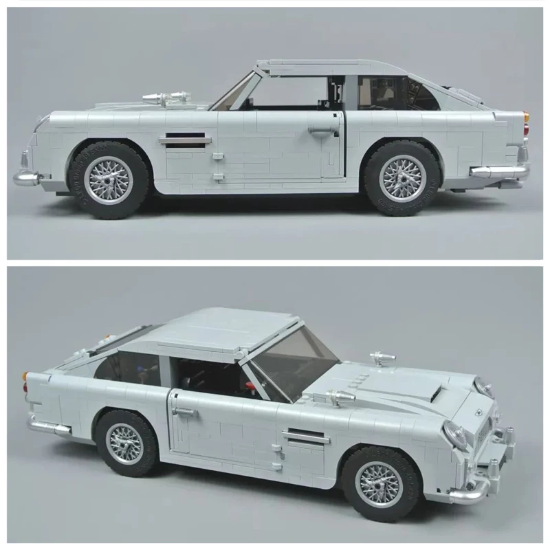 

Технический конструктор Джеймс Бонд DB5 007 из 1439 деталей, классическая модель автомобиля, подходит для 10262 сборных кирпичей, игрушки, подарки для взрослых мальчиков