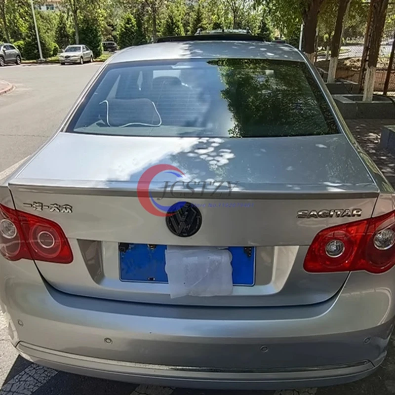 Фото Для Volkswagen VW Jetta MK5 2006-2011 год спойлер ABS пластик заднее крыло багажника комплект кузова автомобиля аксессуары №4
