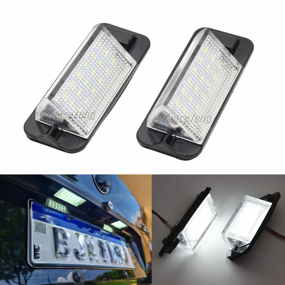 

For BMW E36 3 Series 1992-1999 2X Car License Number Plate Light 12V White Led Canbus No Error LED Lighting Bulb