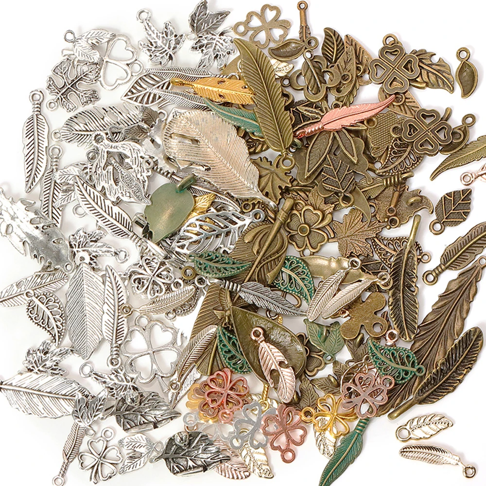 

Металлические подвески для браслетов и ожерелий, 100 г, 50 г