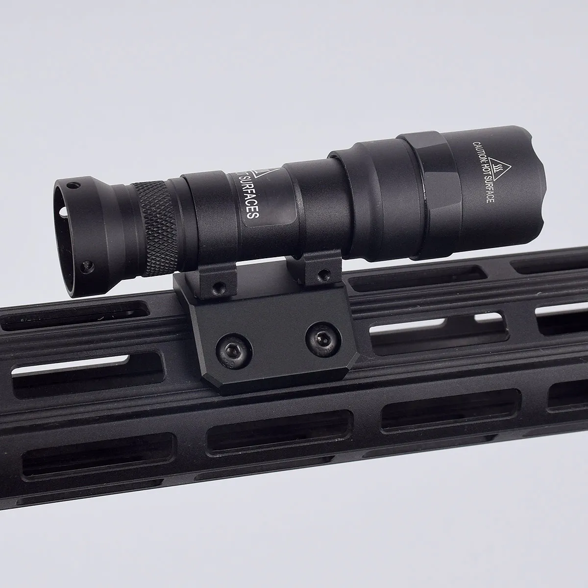 LAMBUL Tactical Flashlight Offset Scout Mount ARIS Light Base Fit M-LOK M300 M600 Keymod  Hunting Accessories