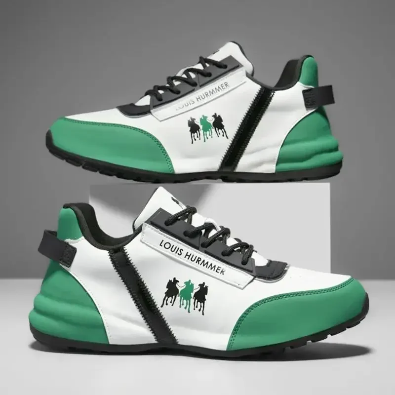 Кроссовки мужские на молнии сбоку модная Повседневная Популярная обувь для