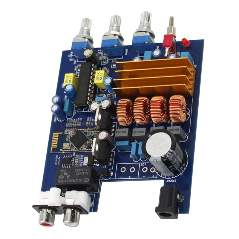 Усилитель мощности TPA3116 + LM1036 Плата усилителя Bluetooth 2.0 класса D 2X50 Вт