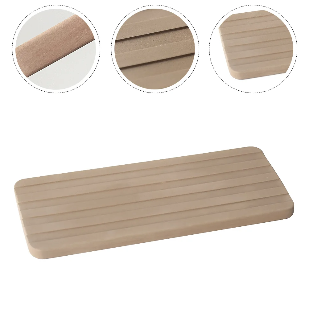 

Mat Holder Bathroom Supplies Diatomite Tray Cup Vanity Dish Clay Soap Tea Absorbent Storage Tearoom Shower Bath Toilet Earth