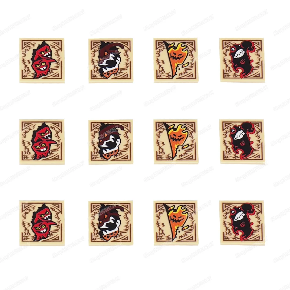 Модель демона 3068 печатные строительные блоки плитки волшебное предательство