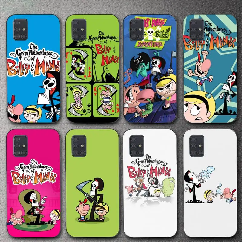 Grim Adventures of Billy and Mandy Phone Case For Samsung Galaxy A02 A12 A13 A22 A32 A41 A51 A53 A71 A73 Shell