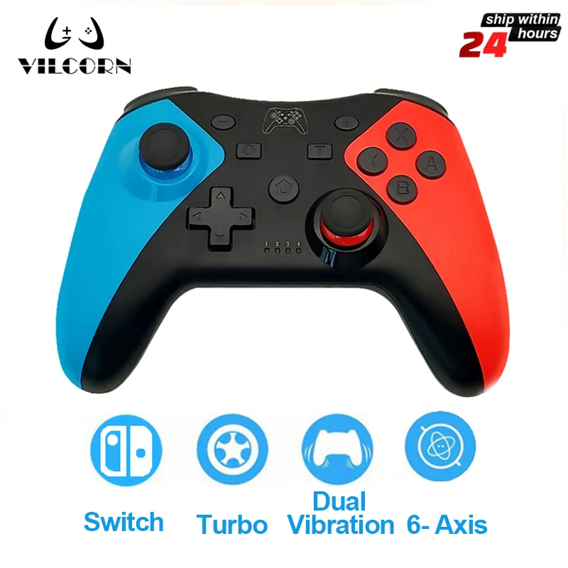 Bluetooth-compatible Turbo Gamepad for Nintendo NS-Switch NS Switch Oled Console Wireless USB Joystick Pro Controller | Электроника