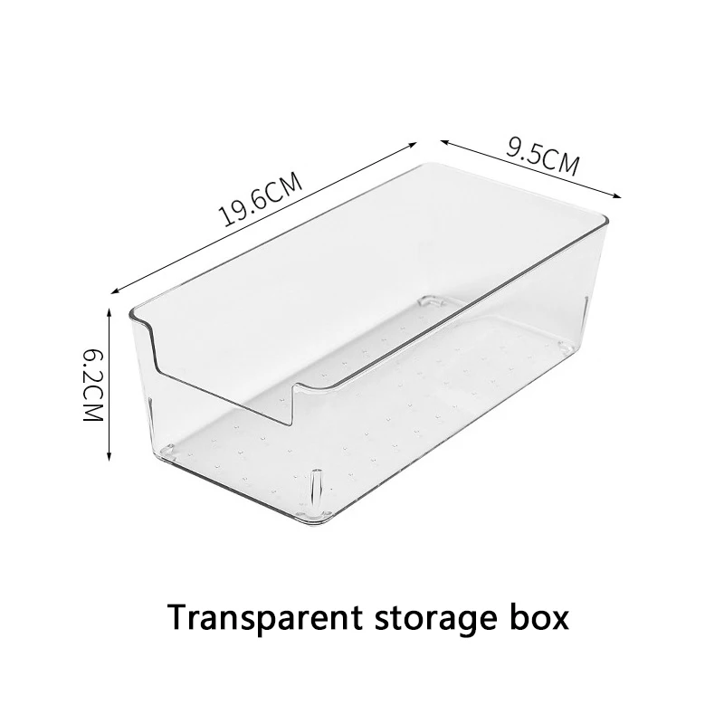 Transparent Plastic Storage Box Drawer Type Can Sort Out Desktop Debris Assembly Pencil Case Can Stack Cosmetics Lipstick Shelf images - 6