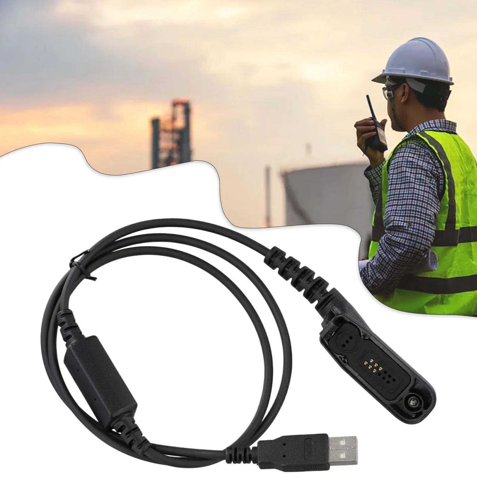 Фото USB-кабель для программирования для DP4800/DP4801/DP4400/DP4401/DP4600/DP4601, аксессуары для портативной рации Progamming №3