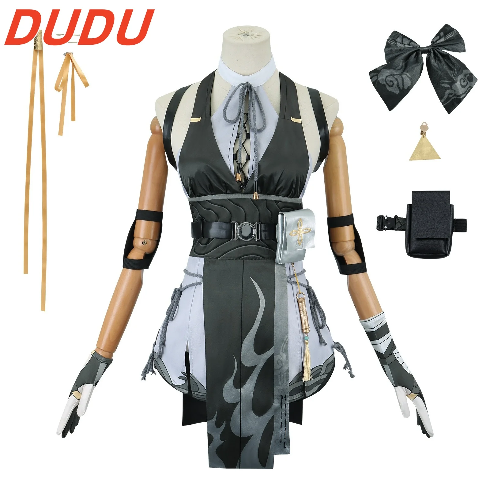 Wuthering волны Rover косплей костюм парик женская униформа искусственный герой