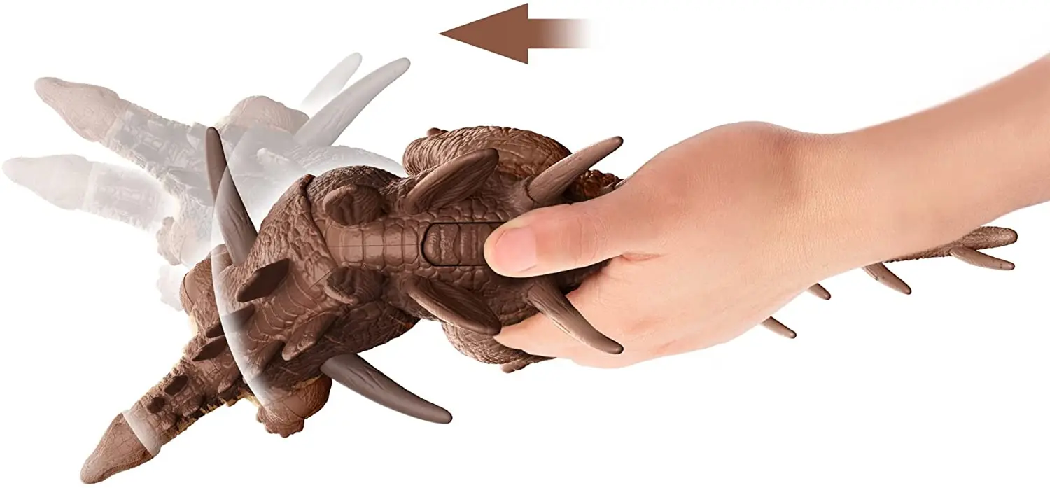 100% Оригинальная фигурка Mattel Мир Юрского периода динозавр Kentrosaurus со звуковым