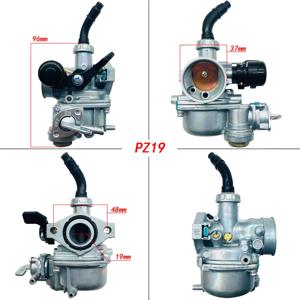 Карбюратор PZ19 для мотоцикла Honda C100 DY100 Wave100 Dream EX5 ATV 1 шт.