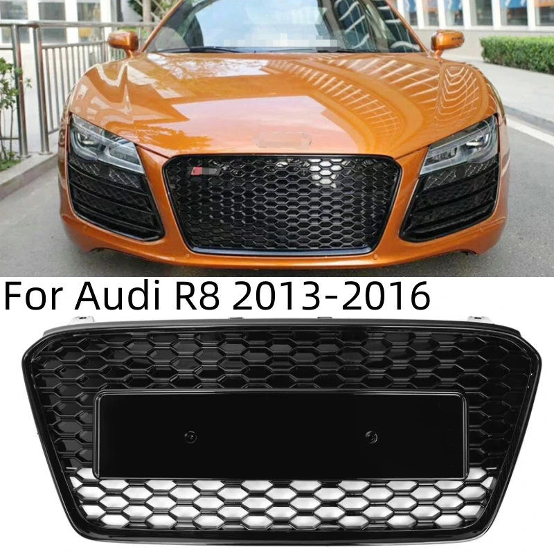 Для Audi R8 2013 2014 2015 2016 Улучшенный глянцевый черный фотоальбом из АБС-пластика с