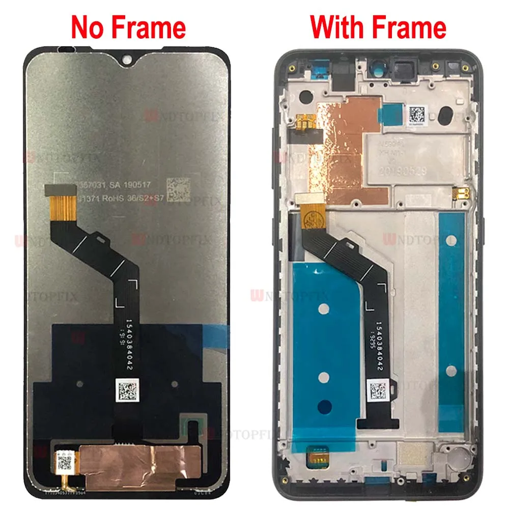 6 3 for nokia 6 2 lcd display touch screen digitizer assembly replacement phone screen ta 1200 ta 1201 ta 1198 ta 1187 lcd free global shipping