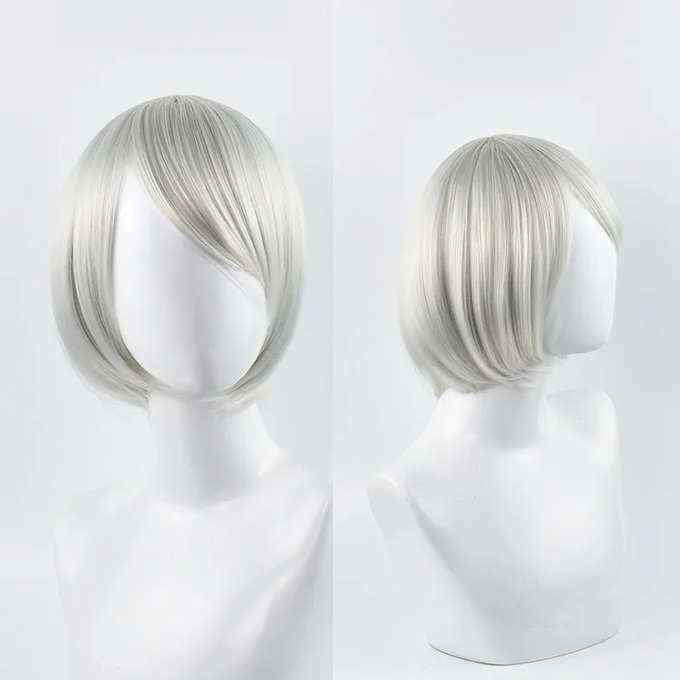 

Three-point Delusional Neil Mechanical Era Wig High-quality Game Anime Cosplay Adult Men Ladies Role-playing Heat-resistant Synt