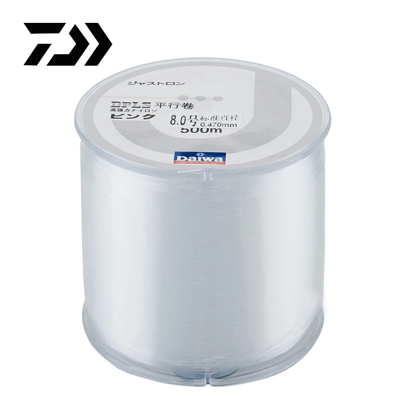 

DAIWA Super Strong 500m Nylon Fishing Line 2-35LB Japan Monofilament Fluorocarbon Coated Line Fishing Accessories For Carp Sea