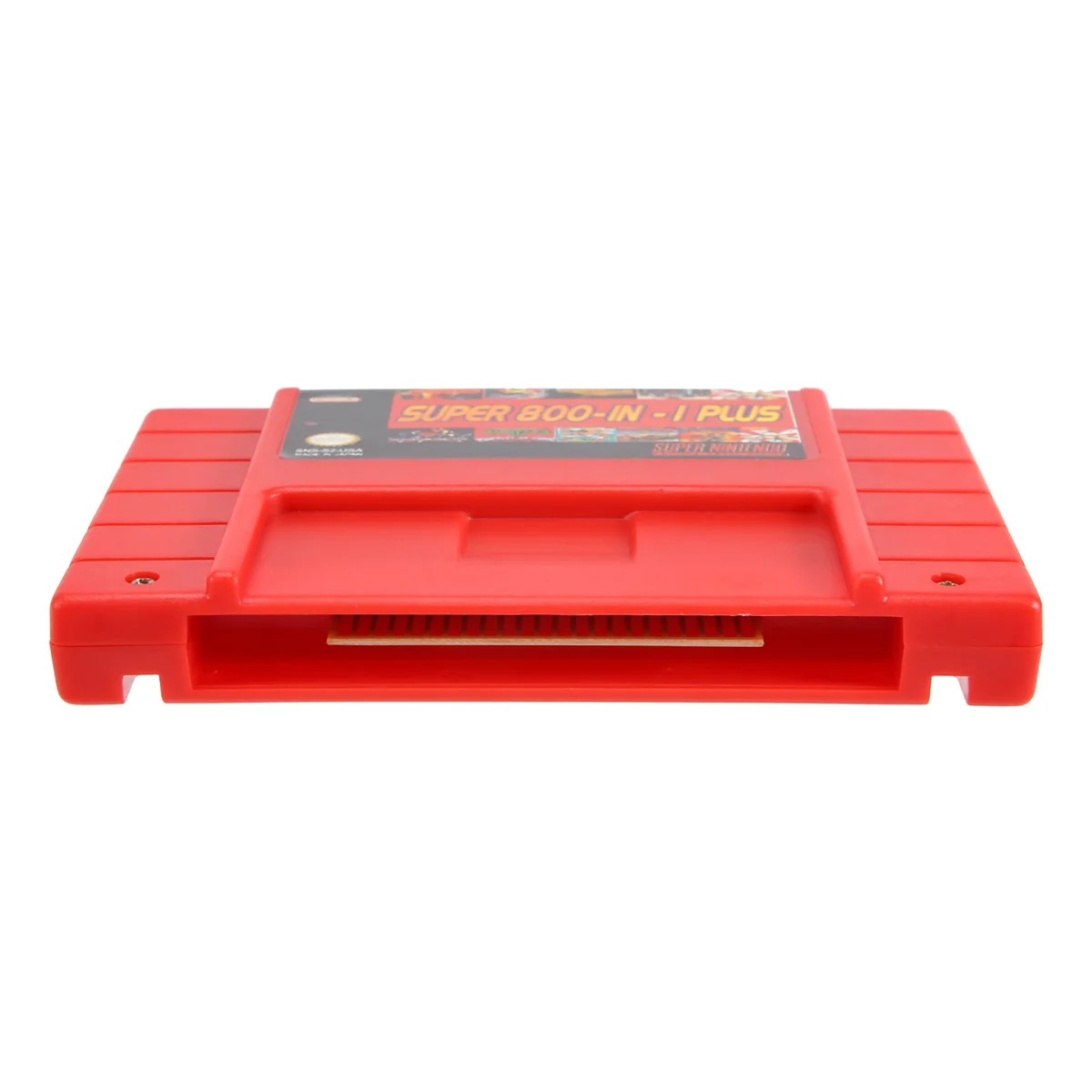 

Супер DIY ретро 800 в 1 плюс игровой Картридж для 16-битной игровой консоли карты США, красный