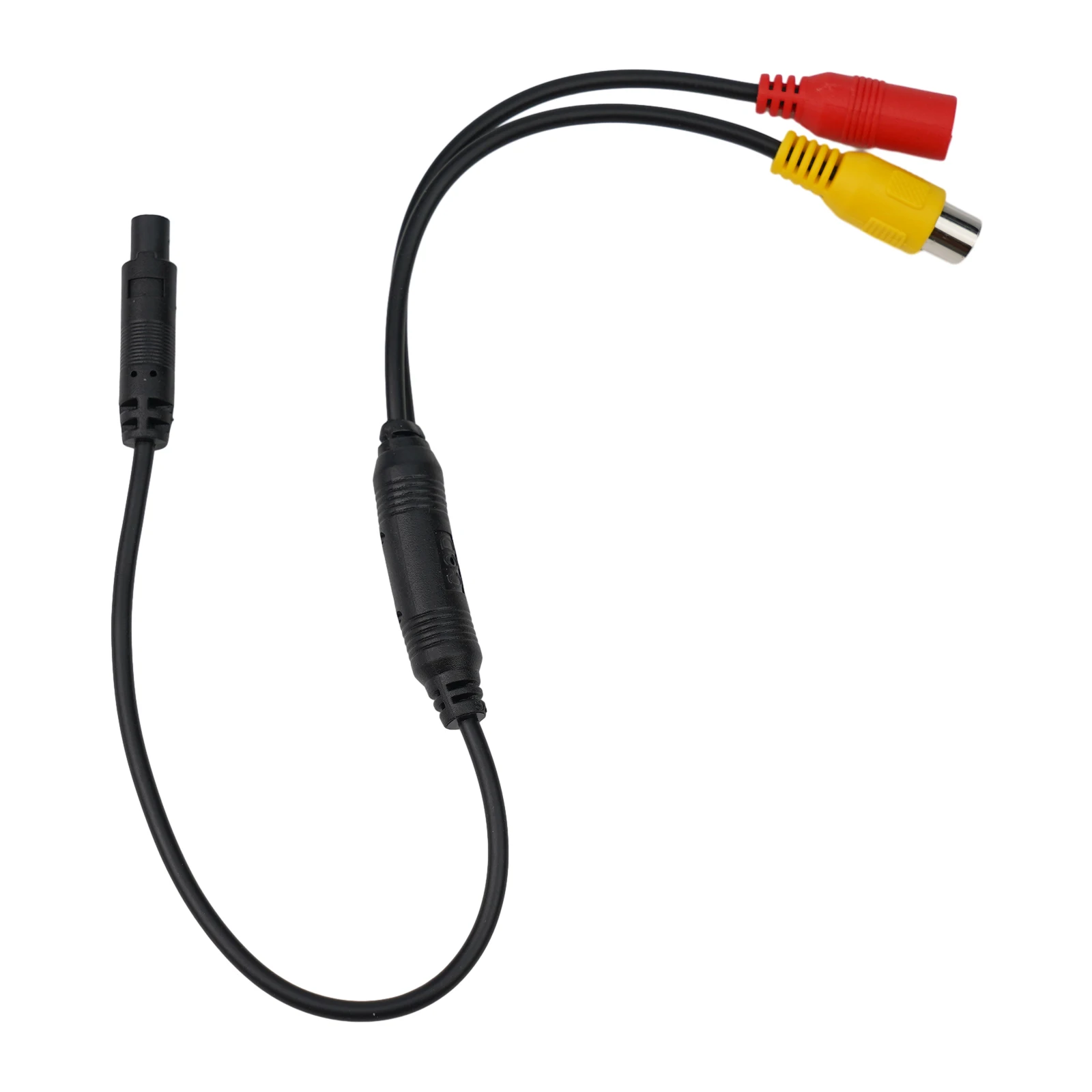 Фото Кабель-переходник DC 12V CVBS (штекер) на 4-контактный (гнездо) 50 см для подключения камеры заднего вида к DVR/монитору парковки №4