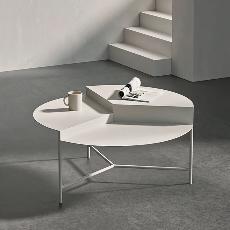 

Center Dining Coffee Table Living Room Nordic Set Coffee Tables Luxury Modern Coffee Tables White Table Basse Furniture GPF40XP