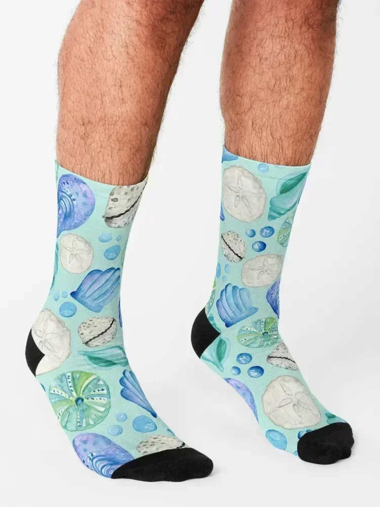 Акварельные ракушки Explosion - Beachcomber Dream Socks комплект футбольных термомужских зимних