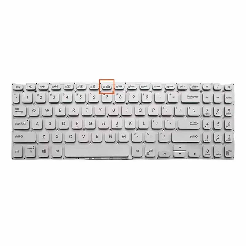 Новая клавиатура с подсветкой для ASUS X512 F512D Y5100U M5050D Y5000F V5000F D V5000J