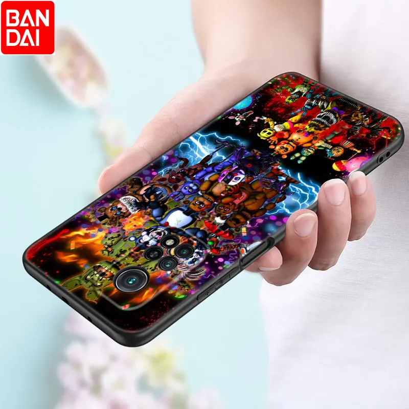 Чехол Fnaf Animatronics Five Nights для Xiaomi Mi 11 Lite NE 11i 11T A3 A2 A1 10T POCO X3 NFC GT F3 M3 M4 X4 Pro |